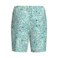 thumbnail image 4 of Yiaed Geometric Elements for Men's Soft Sleep Pajama Short Lounging Pajama Shorts-3X-Large, 4 of 8