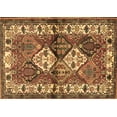thumbnail image 1 of Ahgly Company Indoor Rectangle Persian Brown Traditional Area Rugs, 7' x 9', 1 of 4