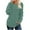 Green, variant on FAIWAD Sweaters for Women Crew Neck Long Sleeve Knitted Tunic Tops Dressy Casual Blouses