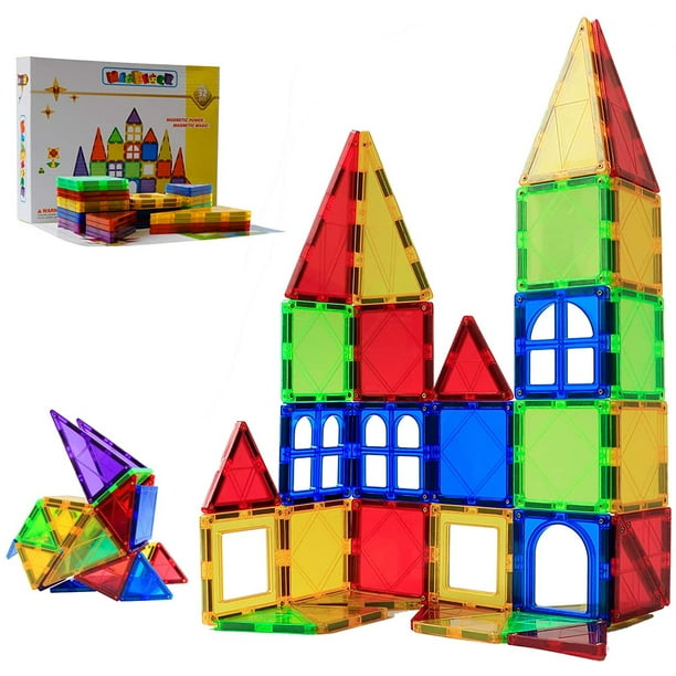 Bloques Magneticos MAGBLOCK Azulejos magneticos para ninos 32pcs