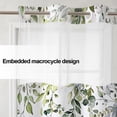 thumbnail image 5 of Double-Layer Waterproof Shower Curtain, Stylish Polyester & Gauze Design with Magnetic Hem, Easy Installation, 71x74 Inches (181x188 cm), B, 5 of 12