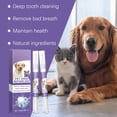 thumbnail image 4 of Pet Oral Repair Gel For Dogs Cats, 3Ml*2 Pet Dental Care To Remove Bad Breath Plaque, Pet Fresh Breath & Teeth Cleaning Gel, Pet Oral Hygiene Solution, 4 of 7