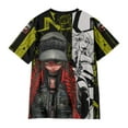 thumbnail image 2 of Summer Gachiakuta Anime T-shirt Harajuku Street Trend Round Neck Short Sleeve Top, 2 of 7