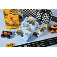thumbnail image 5 of Monster Truck Birthday Wrapping Paper for Boys Kids - 6 Large Sheets Racing Wrapping Paper, 39.4 x 27.6 Per Sheet (Monster Truck Birthday), 5 of 12