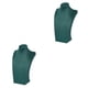 thumbnail image 1 of Jumpingount Velvet Necklace Stand Easel Bust Holder Organizer  Mannequin Chain  Display 2piezas Verde 25 cm, 1 of 1
