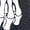 Dark Gray, variant on 67 Skeleton Hands T-Shirt, Six Seven Funny Meme Tee
