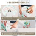 thumbnail image 5 of Mermaid Fish Seaweed Desk Lamp LED Table Nightstand Lamps with 3 Color Temperatures for Home Bedroom Living Room Decor 6x11, 5 of 8