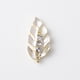 thumbnail image 3 of 10x hoja de aleación BLESIY Botones de imitación para joyas hoja de diamantes de imitación, 3 of 8