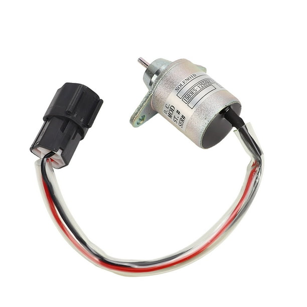 Solenoide de Apagado DC12V Duradero De Alto Rendimiento Para Motor Universal
