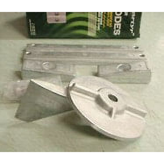 Mercury Zinc Anode Kit for F20-F40-F60 HP Mercury Engines Military Grade Including Hardware