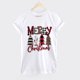 thumbnail image 4 of Camisas Navideñas Para Mujer Casual Cuello Redondo Manga Corta Árbol de Navidad Impreso Top Odeerbi ODB205801, 4 of 7