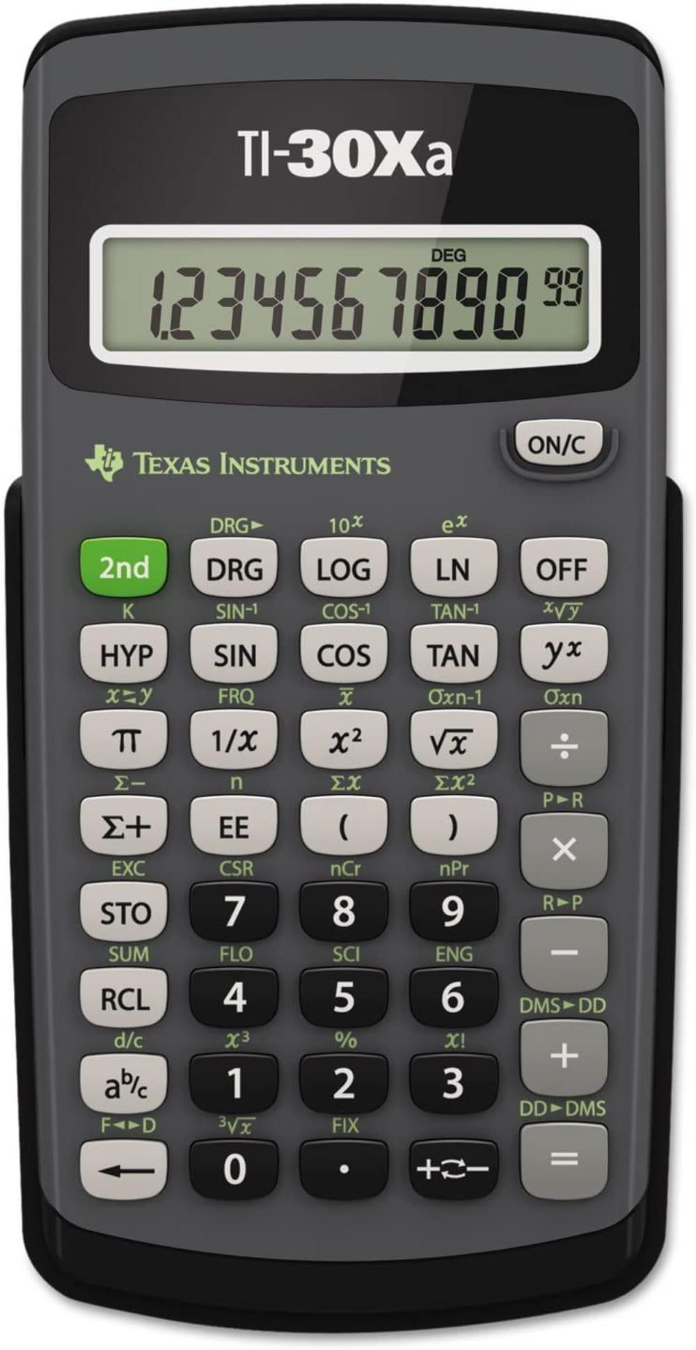 Texas Instruments TI30XA TI-30Xa Scientific Calculator, 10-Digit LCD