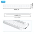 thumbnail image 2 of Unique Bargains 24 x 2.4 Inch Door Air Vent Cover, 2 Pcs Heavy Duty Grille Ventilation, 2 of 7