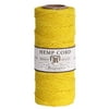 Hemptique Hemp Cord Spool, 20 lb., Yellow