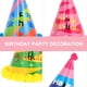 thumbnail image 3 of 12 adorables sombreros de cumpleaños con bolas de pelo, sombreros de papel para fiesta, suministros divertidos para fiestas, 3 of 6