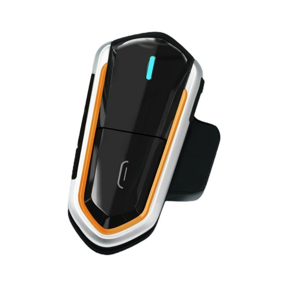 Fawoonu BE6 Motorcycle Helmet Bluetooth Intercom with HD Audio, 300m Range, Noise Cancellation, 18-Hour Battery Life, Lightweight Design, IP54 Waterproof, Dual Rider Communication