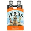 Virgils Micro-Brewed Soda, Orange Cream, 12 Fl Oz, 4 Ct