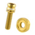 thumbnail image 1 of Reemplazo del perno del desviador delantero de la bicicleta Fijación profesional del desviador de titanio Oro, 1 of 9