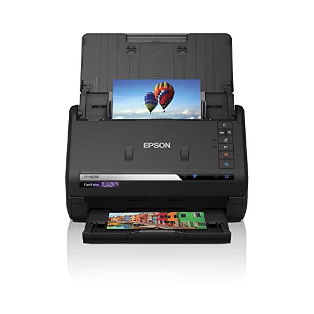 Epson FastFoto FF680W Wireless HighSpeed Photo and Document Scanning