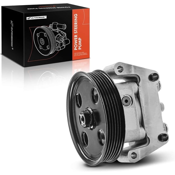 A-Premium Power Steering Pump, with Pulley, Compatible with Ford Transit Connect 2011 2012 2013, L4 2.0L, Replace # 20-1044, BT1Z3A696A