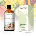 thumbnail image 5 of Coconut & Vanilla Fragrance Oil for diffusers, humidifiers, Home fragrances, DIY Skincare, soap Making, DIY Candle Making, Relaxation, Yoga, and Meditation, 3.38 Fl Oz, 5 of 9