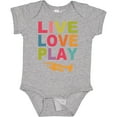 thumbnail image 3 of Inktastic Live Love Play the Trumpet Boys or Girls Baby Bodysuit, 3 of 5