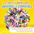 Strictly Briks Classic Bricks Starter Kit, 12 Colors, 288 Pieces, 1x1