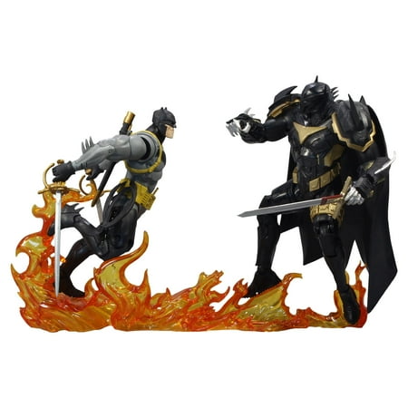 UPC: 0787926154559 | McFarlane Toys DC Multiverse Collector Multipack White Knight Batman Vs Azrael Action Figure Set 10 Pieces