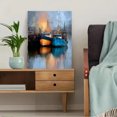 thumbnail image 5 of Qisvanset 12x16 Inch Vibrant Meadow Sunset Oil Painting Canvas Print Wall Art, 5 of 5