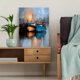 thumbnail image 5 of Qisvanset 12x16 Inch Vibrant Meadow Sunset Oil Painting Canvas Print Wall Art, 5 of 5
