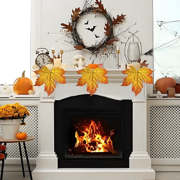 Des décorations de fenêtres sur le thème de l'automne - Idées