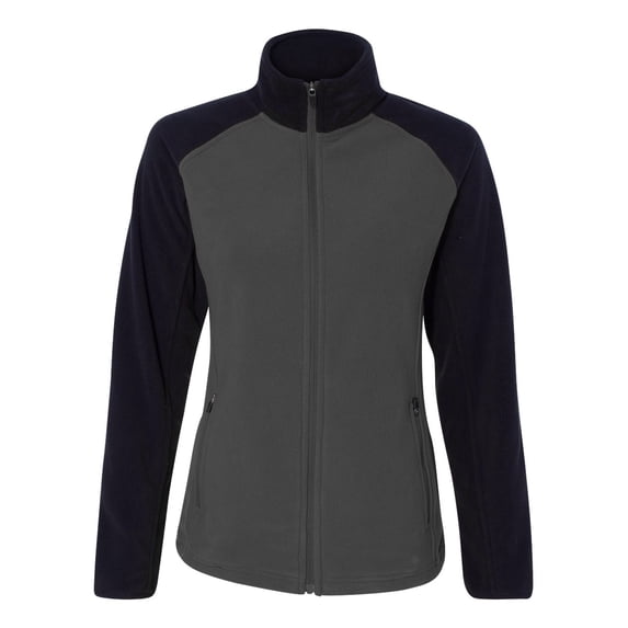 Colorado Clothing 7206 Women's Steamboat Microfleece Jacket - City Grey/ Black - XX-Large