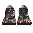 thumbnail image 5 of Muscle Car American flag Shoes Sneakers Black Size 11, 5 of 7