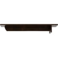thumbnail image 4 of Ekena Millwork 3"W x 14"D x 2"H Heaton Hidden Support Steel Bracket w/ 10" Support Depth, Antiqued Bronze, 4 of 11