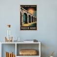 thumbnail image 4 of Retro Paseo De Aguas Poster Motivational Inspirational Vintage Travel Wall Art for Classroom Meditation Space Cultural Center Canvas Poster, 4 of 8