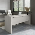 thumbnail image 6 of Echo 72W Computer Desk in Gray Sand - Engineered Wood, 6 of 6