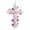 A64 G 3.1", variant on Easter Tree Decorations Felt Cross Hanging Ornaments 3.1" 3D Handmade Cross With Rose Christian Religious Decor Or Easter Spring Home Decor Bowl Filler Gift