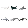 thumbnail image 2 of 6x Simulación Plástico Miniatura Sea Life Animal Modelo Estatuilla Juguetes Educativos Yotijar Mini figura realista, 2 of 7