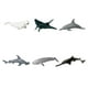 thumbnail image 2 of 6x Simulación Plástico Miniatura Sea Life Animal Modelo Estatuilla Juguetes Educativos Yotijar Mini figura realista, 2 of 7