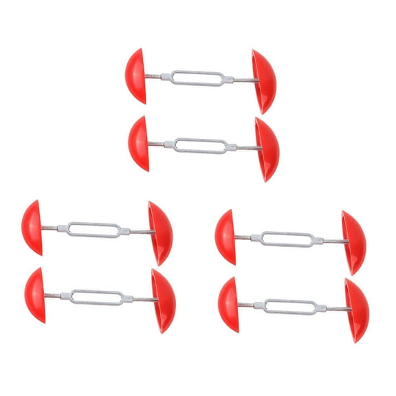 3 Pcs Shoe Stretcher for Women Red with Moisture Absorption for Travel