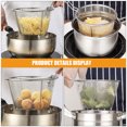 thumbnail image 3 of SKISUNO Passoire à Frire en Acier Inoxydable Outil à Mailles Rondes pour Chefs Professionnels Lot de 1, 3 of 8