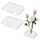 thumbnail image 5 of Base de arreglo floral de plástico | Jarrón transparente Kensan Flower Planter | Ventosas robustas para mayor estabilidad | Herramienta floral para principiantes y profesionales | Soporte de, 5 of 8