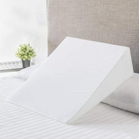 Mainstays Foam Bed Wedge Pillow, 1 Each (Best Pillow For Flat Head)
