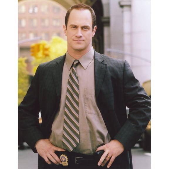 Christopher Meloni Posed in Coat Portrait Photo Print (8 x 10)