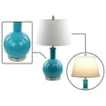 thumbnail image 3 of Abble Modern 2pcs Table Lamps Set with Beige Lamp Shade for Living Room and Bedroom -Blue, 3 of 5