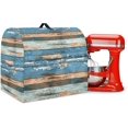 thumbnail image 1 of Stand Mixer Covers Protector Kitchen Aid Mixer Cover Wood Design Appliance Dust Covers with Top Handle Front Pocket Universal Fit Tilt Head and Bowl Lift Models, 1 of 1