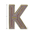 thumbnail image 3 of Handmade Eco-Friendly Wall Décor "K" Alphabet Letter Block, 3 of 3