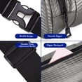 thumbnail image 4 of Mens Travel Waist Bag Crossbody Chest Pack For Everyday Use And Outdoor Adventures, 4 of 6