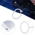 thumbnail image 4 of Sea Turtle Waterproof Printed Shower Curtain Set with Hooks - Bathroom Decoration - Curtain Sets, 4 of 6