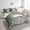 Grey, variant on Erosebridal Wildlife Frog Bedding Sets Twin Size For Teens,Bling Sequin Print Comforter Sets With Sheets,Crystal Room Decorative,Reversible,Breathable,7Pcs